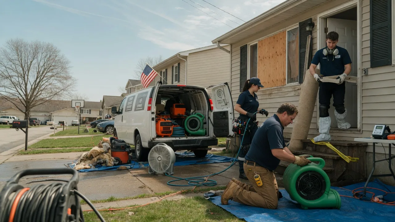 Water Damage Restoration in Union, MO near me